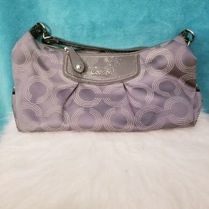Coach Ashley Dotted Op Art Hobo Bag